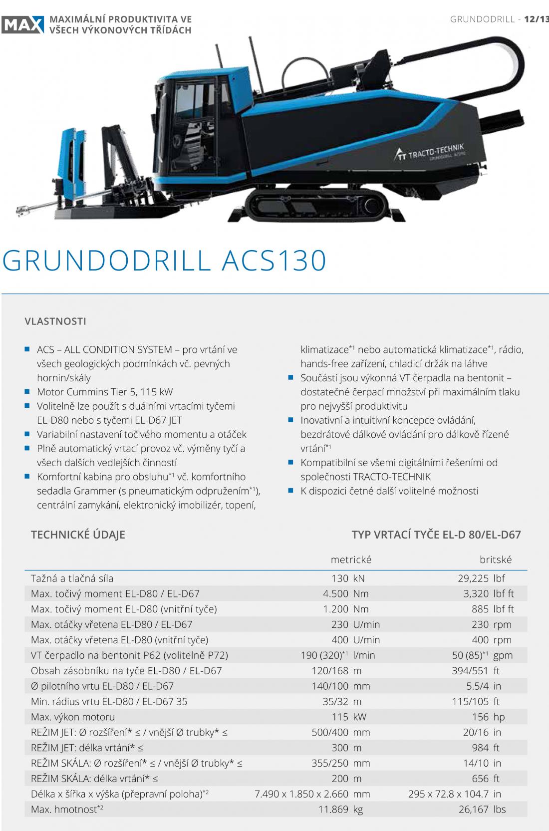 GRUNDODRILL ACS 130